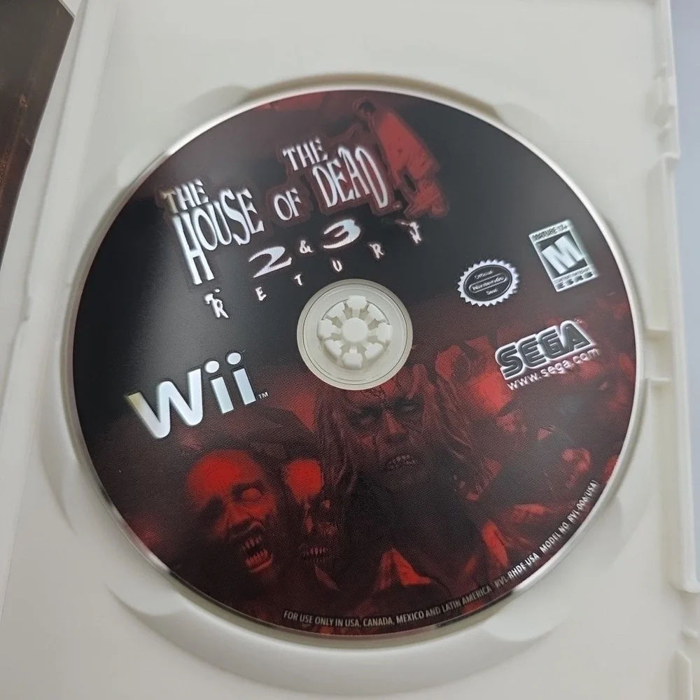The House of the Dead 2 & 3 Return (Nintendo Wii) Complete - Tested - Authentic